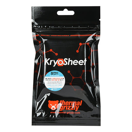 [서린공식] Thermal grizzly KryoSheet 38x38 (0.2mm) (for AMD AM3(+),AM4,Intel 1700,2066,2011 CPUs)