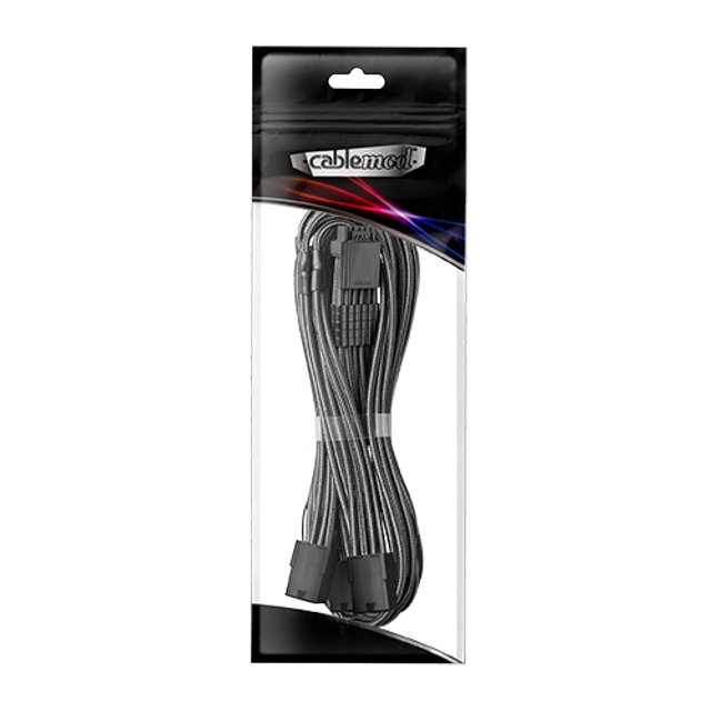 [서린공식] CableMod Pro ModMesh 12VHPWR PCIe 연장 케이블 (0.45m, 카본)