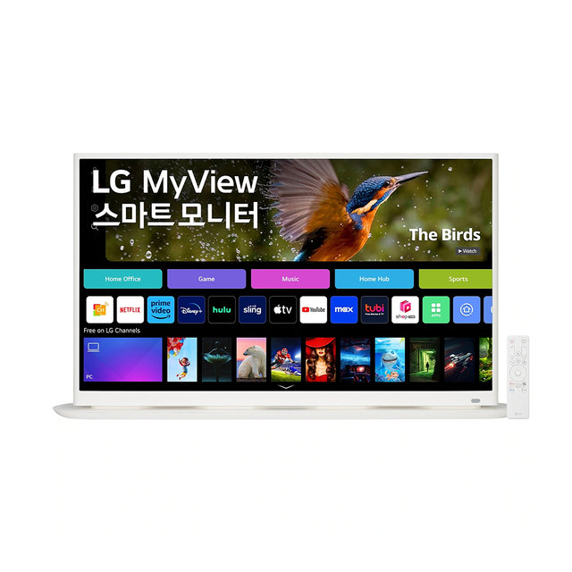 LG전자 MyView 스마트 룸앤스타일 32SR70U 80Cm 4K UHD IPS 스마트 모니터