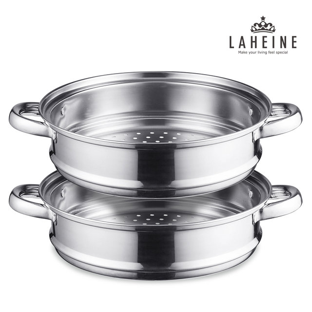 [비밀특가][라헨느] 더 퀸 포토프 스테인레스 IH 3단 찜기