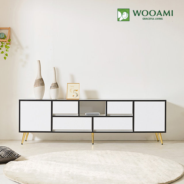 미르 1800 거실장 (오크)