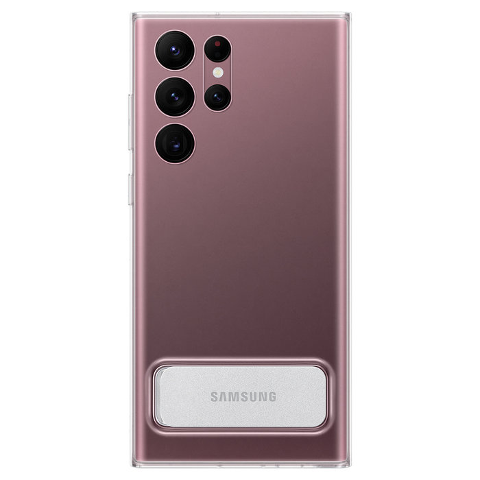 삼성 애니콜 [중고] 삼성전자 S22 Ultra 클리어 스탠딩 커버 EF-JS908CTEGKR