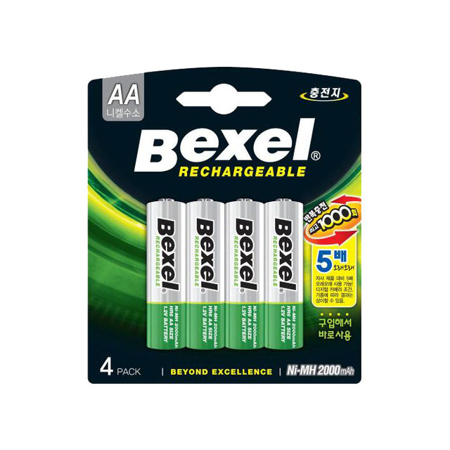 벡셀_NI-MH_AA(4P) BEXEL_NI-MH_AA(4P)