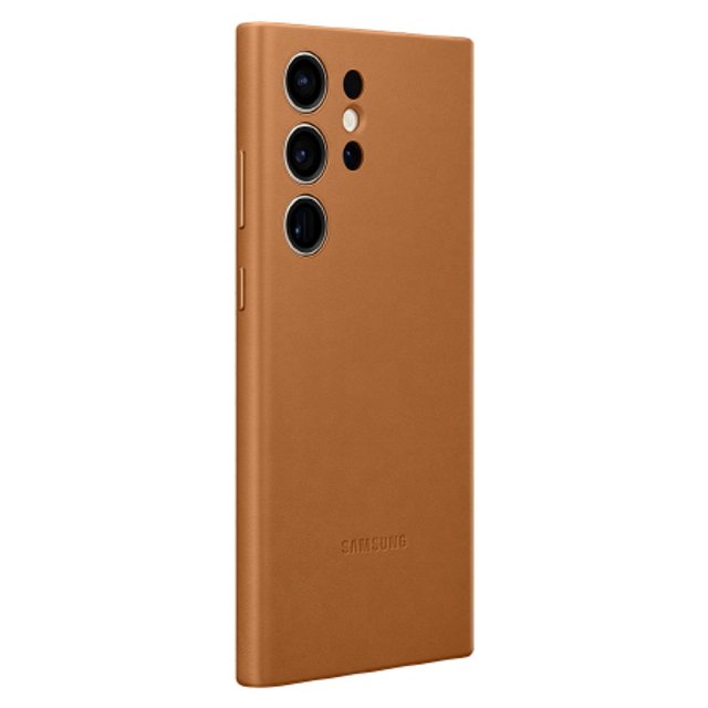 S23U 레더 케이스 (카멜) EF-VS918LAEGKR