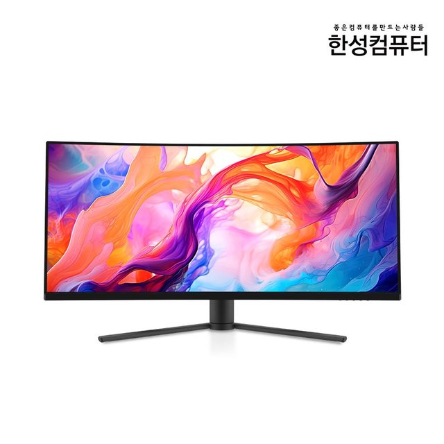 한성컴퓨터 TFG34Q24W 1500R 커브드 WQHD 240Hz 울트라와이드 게이밍 모니터 (무결점)