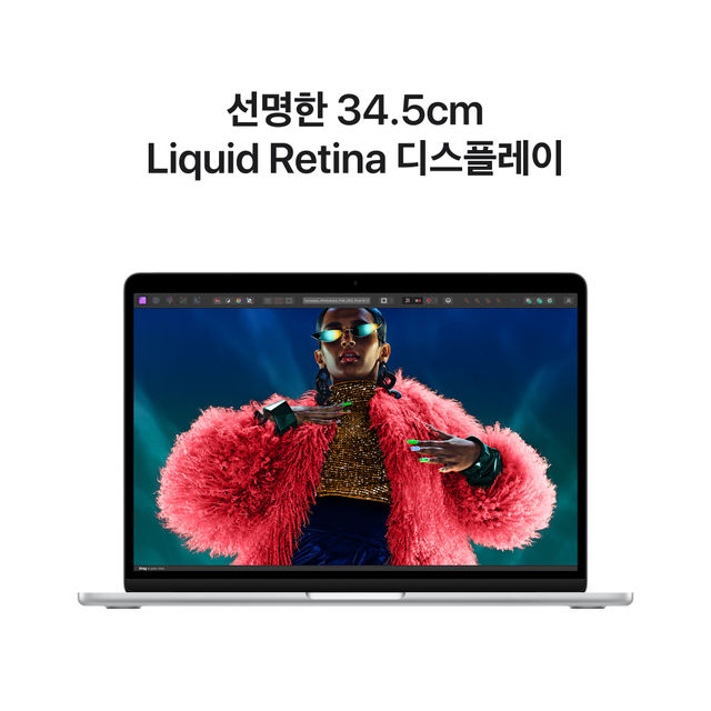맥북에어 13 M3, 8코어 CPU, 10코어 GPU, 24GB RAM, 512GB SSD - 실버 [MC8N4KH/A]