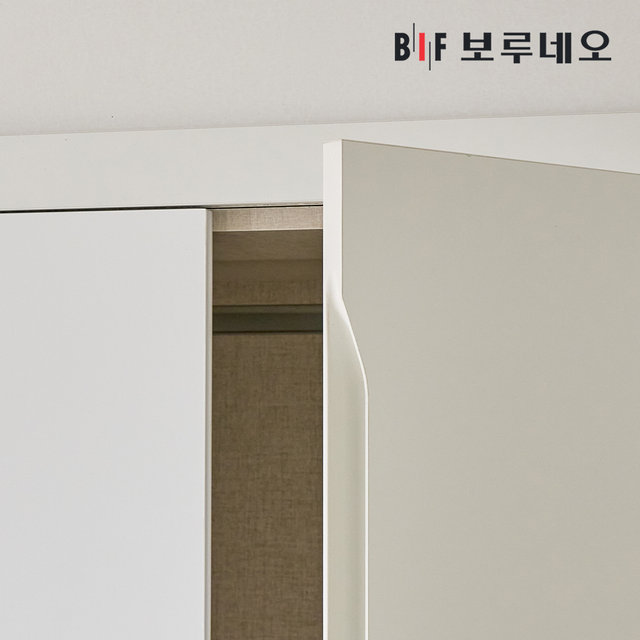 히든 여닫이 붙박이장 360cm 매립형 손잡이 12자