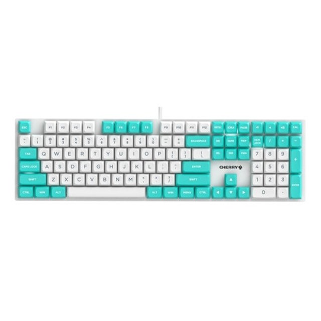 CHERRY KC200 MX2A 기계식 화이트 민트 (적축)