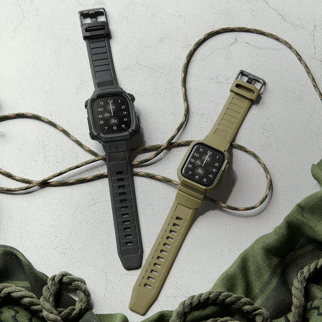 애플워치 울트라 스트랩 3 2 1 호환 일체형 케이스 러기드아머 프로