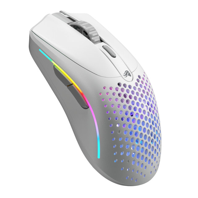 [GLORIUS] MODEL O 2 Mini 무선 게이밍 마우스 [화이트]