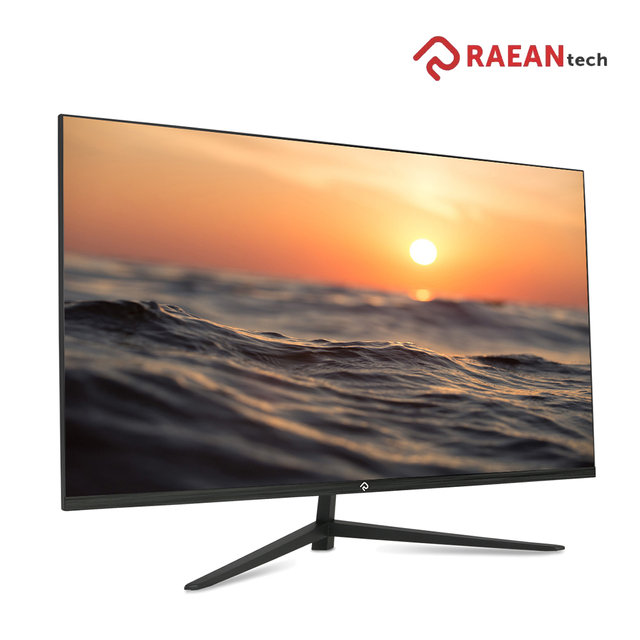 -공식- 래안텍 EdgeArt F3275KB 블랙 FHD 베젤리스 75 오피스 무결점 모니터