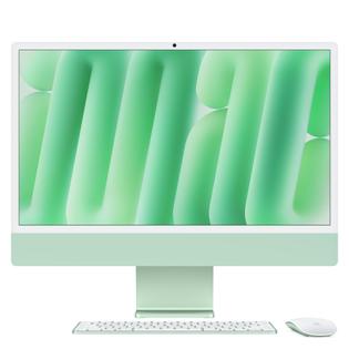 아이맥 24 M4, 10코어 CPU, 10코어 GPU, 16GB RAM, 256GB SSD - 그린 [MWUY3KH/A]