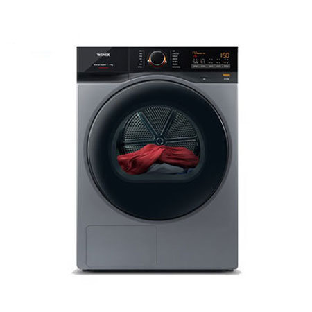 [최상급] [키트미포함] 건조기 HGXH170-KSK (17kg, 소프트케어, 국내최대용량, 코스별최대용량표시, 메탈릭 그레이)