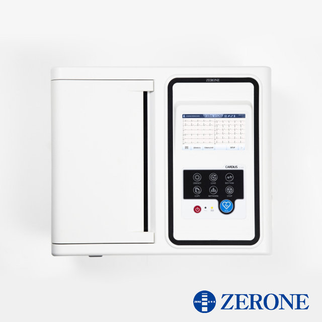 제로원 12채널 ECG EKG 심전도측정기 CZ-430 Roll페이퍼 Z-Fold페이퍼 동시사용