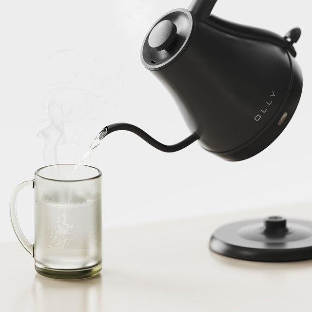 OLLY 올리 전기 커피 드립 포트 주전자 OLK05 핸드드립 무선 드리퍼 홈카페