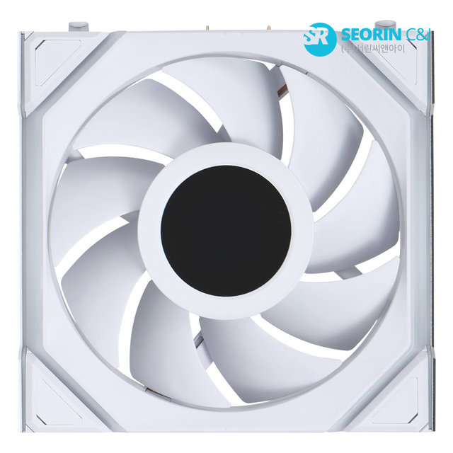 [서린공식] LIAN LI UNl FAN SL Wireless LCD 120 화이트 1팩