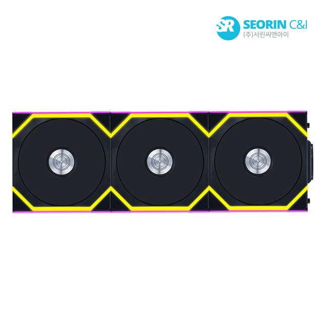 [서린공식] LIAN LI UNI FAN SL Wireless 120 리버스 블랙 3팩
