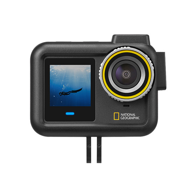 내셔널지오그래픽 액션캠 PRO 모빌리티캠 자전거용 블랙박스 하이브리드 5.3K 