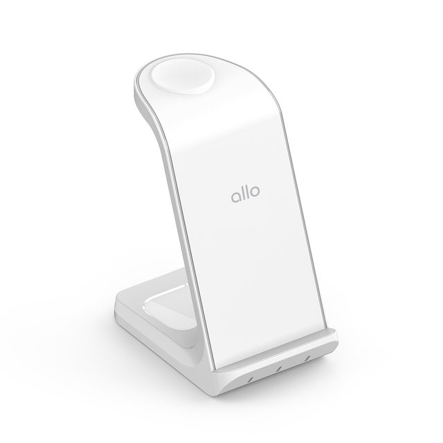 알로코리아 3in1 프로 갤럭시 아이폰 올인원 고속 무선 충전기 UC320WA