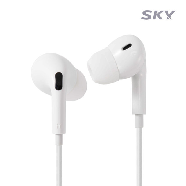 [1+1] 스카이 핏 레벨 인 C타입 커널형 유선 이어폰