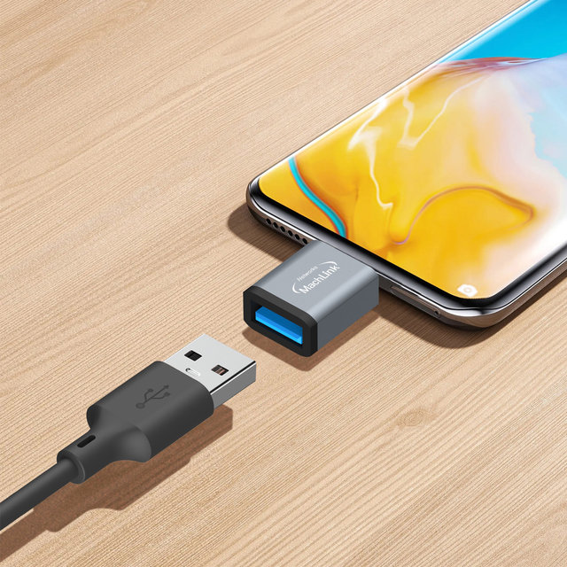 마하링크 USB3.0 GEN1 USB-A F to USB-C M OTG 젠더 ML-ACG2