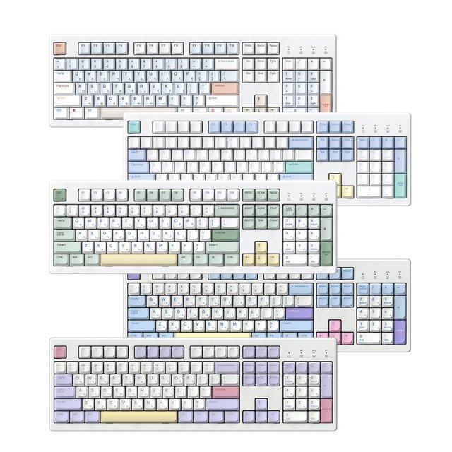 TFG Cloud CF 3모드 듀얼 가스켓 저소음 기계식 MERINGUE (핑크솔트 토독 40g_저소음)