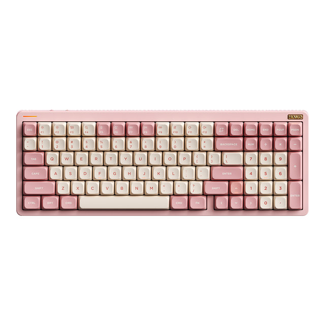 NUPHY Halo96 V2 기계식 키보드 레몬축 블루투스 유선 무선