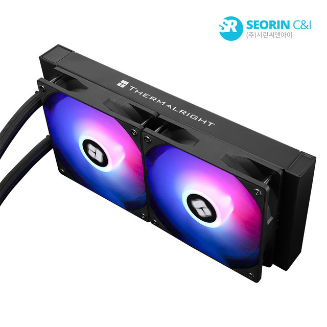 [서린공식] Thermalright AQUA ELITE 240 ARGB V3 벌크 서린 (블랙)