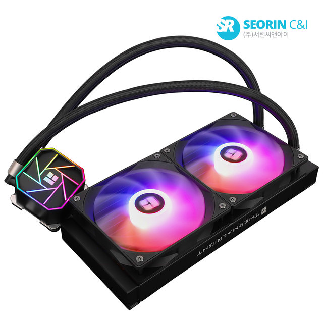 [서린공식] 써멀라이트 AQUA ELITE 240 ARGB V3 벌크 서린 (블랙)