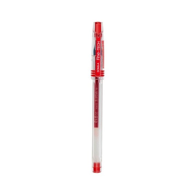 동아 파인테크 펜 0.5mm 적색