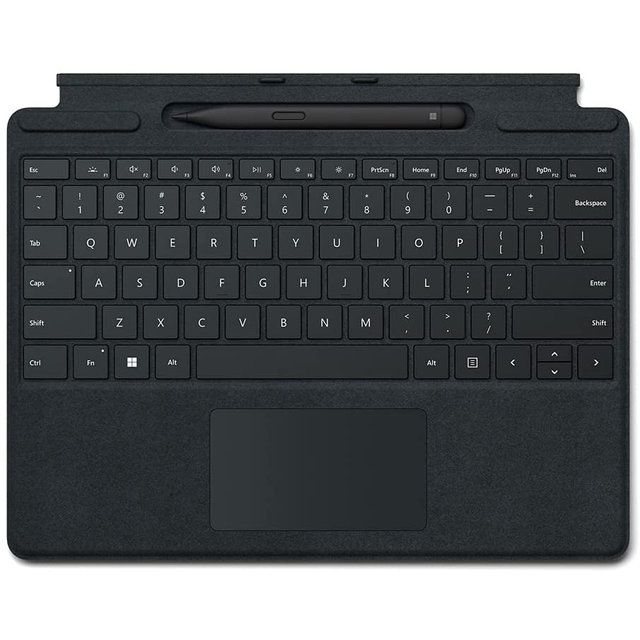 [양품 / 개봉점 ] Surface Pro 8 Signature Keyboard with Slim Pen 2 Black (데모) (DM)8X6-00017