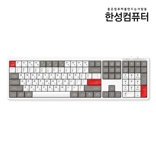 한성컴퓨터 GK698 OfficeMaster 유무선 (RETRO POINT)
