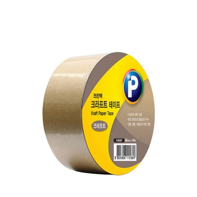 프린텍 K4840 크라프트 테이프 Kraft Paper 48 x 40