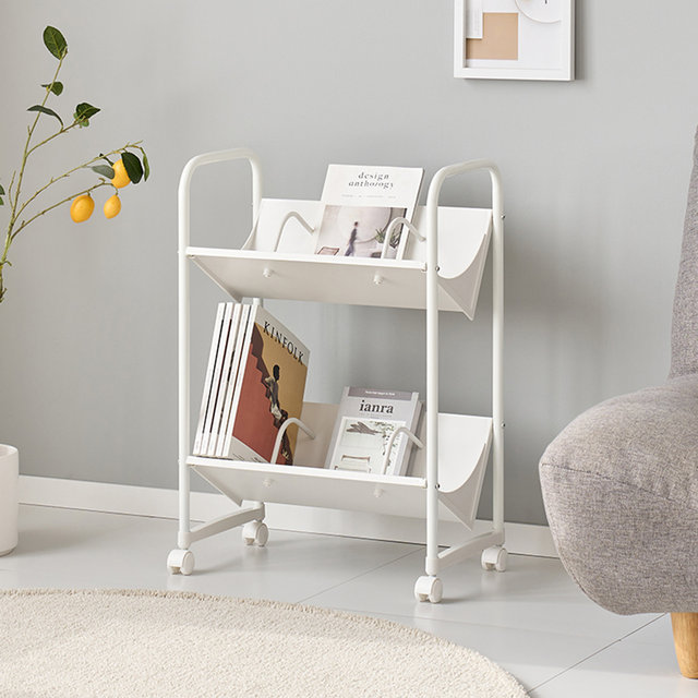 [위즈홈] 드리밍 북카트 북선반 트롤리