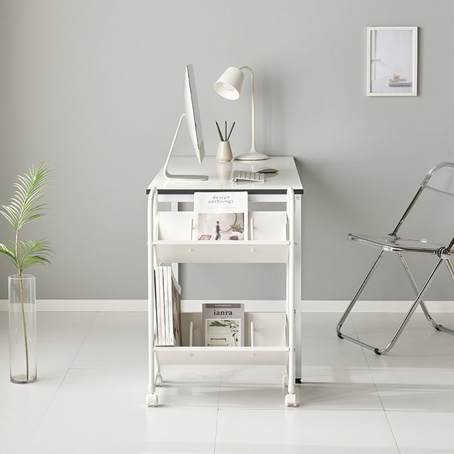 [위즈홈] 드리밍 북카트 북선반 트롤리