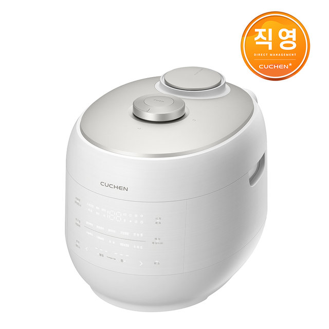 [고효율가전] 2025 NEW 쿠첸 그레인 6인용 올스테인리스 IH전기압력밥솥 CRT-UPDS0671W