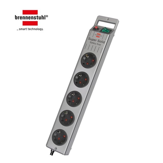 브레넨스툴 슈퍼솔리드 고용량 멀티탭 BSS-5 5구 2.5M