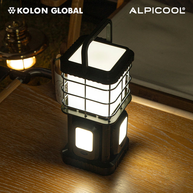 알피쿨 코오롱 테이블 라이트 TL-301 캠핑용 낚시용 파워뱅크 랜턴 램프 조명 휴대용 보조배터리