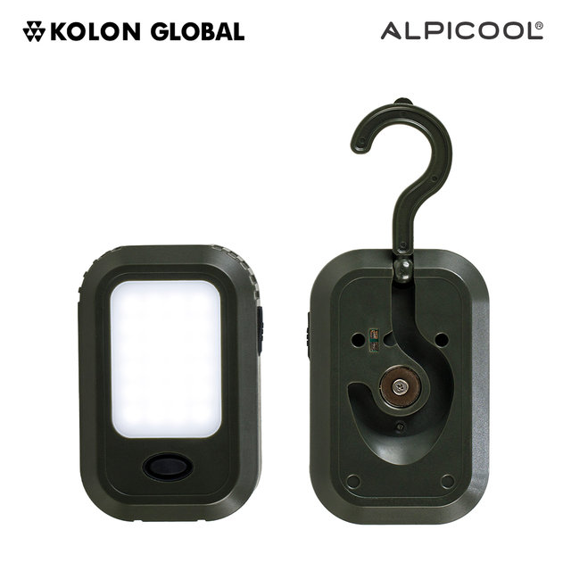 알피쿨 코오롱 테이블 라이트 TL-301 캠핑용 낚시용 파워뱅크 랜턴 램프 조명 휴대용 보조배터리