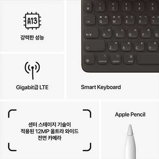 애플 iPad 9세대 셀룰러 256GB 그레이 MK4E3KH/A
