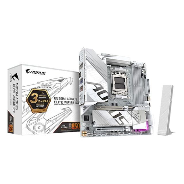 GIGABYTE B850M AORUS ELITE WIFI6E ICE 제이씨현_G