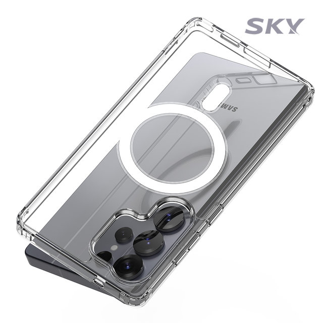 스카이 갤럭시 S25 플러스 울트라 맥세이프 케이스 + 강화유리 필름