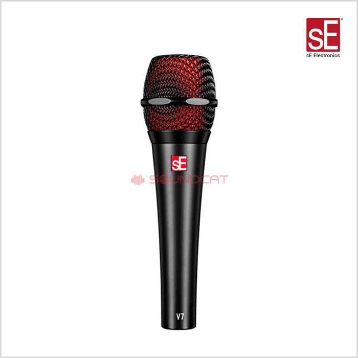 sE Electronics 사운드캣 신년특가 V7 BLACK 핸드헬드 다이내믹 마이크