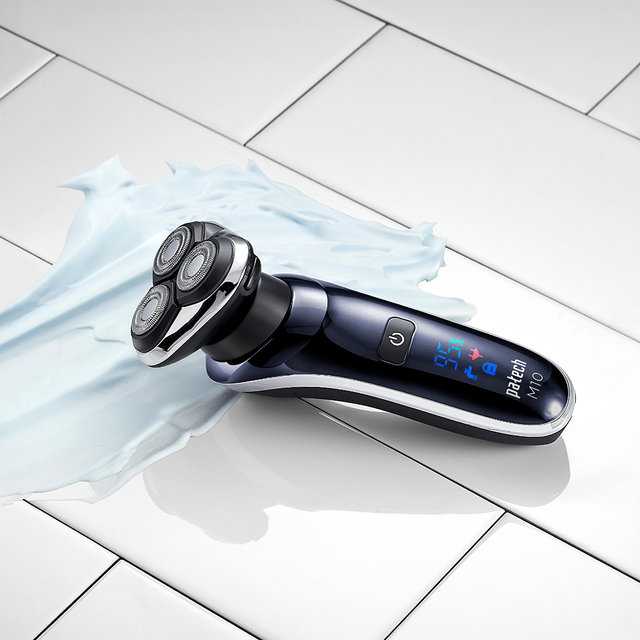 한일전자 파테크 헤드 완전분리형 방수형 전기면도기 M10