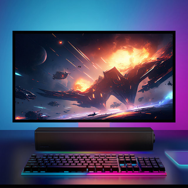 [크리에이티브] 사운드 블라스터 GS3 BLACK RGB 사운드바