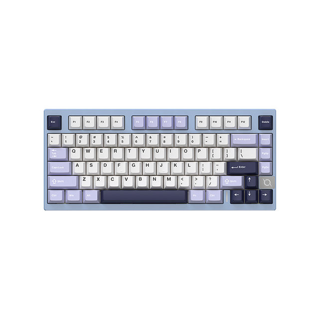 COX CA75 3모드 CNC 알루미늄 유무선 기계식 블루 코코아 크림 V2축