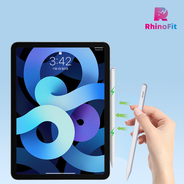 라이노핏 무선충전 짭플펜슬 애플펜슬 2세대 호환 스타일러스 터치펜_ID730