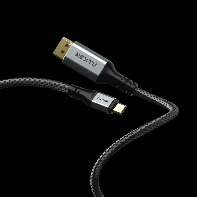 넥스트유 케오좌 ZCDP8432-8K 8K C타입 to DP1.4 케이블 2M