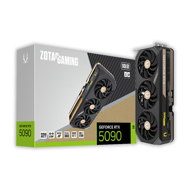 ZOTAC GAMING 지포스 RTX 5090 SOLID OC D7 32GB 그래픽카드