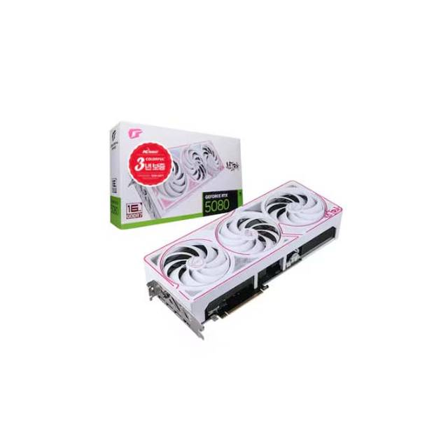 COLORFUL iGame 지포스 RTX 5080 ULTRA OC White D7 16GB 피씨디렉트